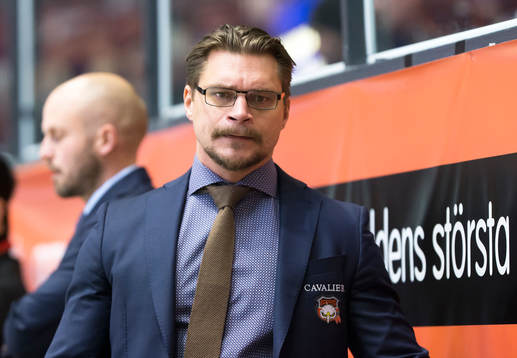 Malmö Redhawks tränare Björn Hellkvist