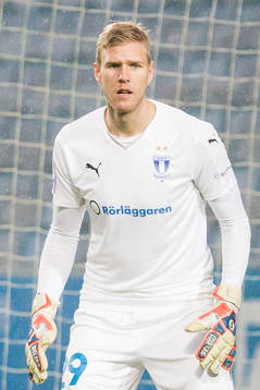 Malmös målvakt Fredrik Andersson