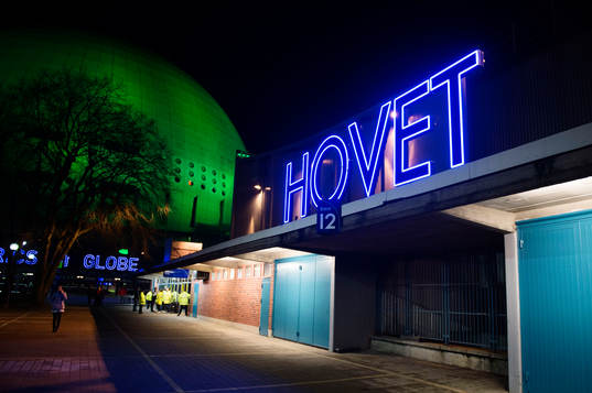 Exteriör av Hovet