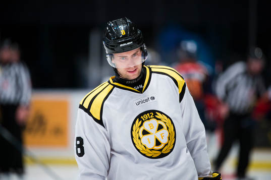 Brynäs Mathias Porseland deppar
