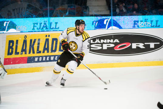 under ishockeymatchen i SHL mellan Djurgården och Brynäs