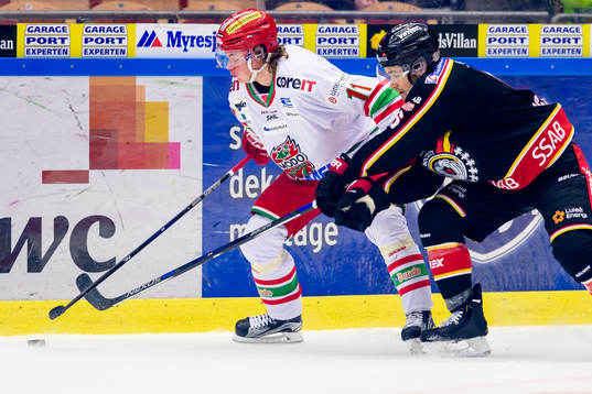 Modos Victor Olofsson och Luleås Craig Schira