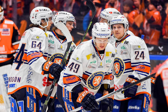Växjös Ilkka Heikkinen jublar