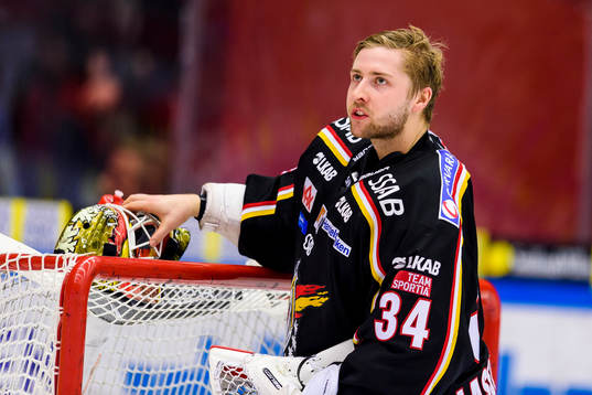 Luleås målvakt Joel Lassinantti