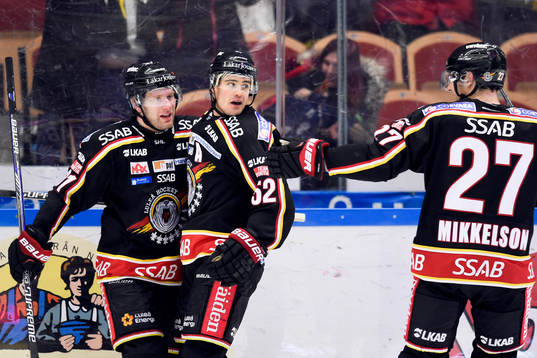 Luleås Karl Fabricius jublar