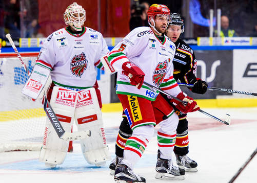 Modos Noah Welch och Luleås  Jonathan Granström