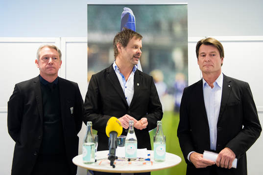 IFK Göteborg Ulf Ivarsson Ordförande Karl Jartun samt