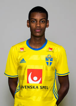 Alexander Isak i P16/99-landslaget