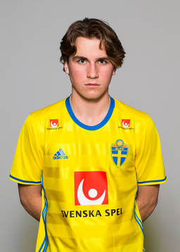 Axel Gunnarsson i P16/99-landslaget