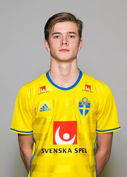 Alexander Ahl Holmström i P16/99-landslaget