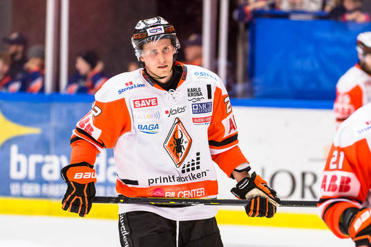 Karlskronas Alexander Bergström deppar