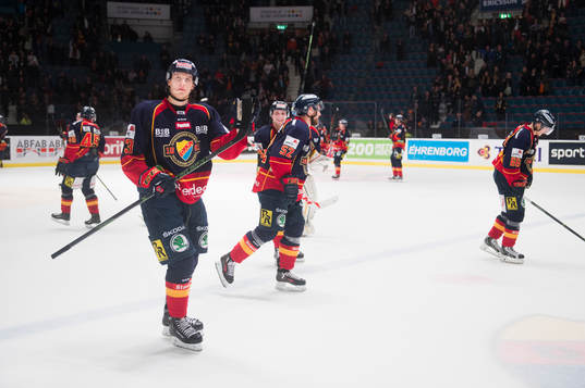 Djurgårdens spelare jublar