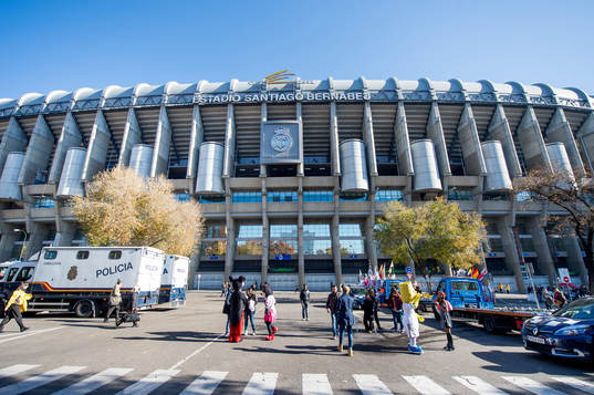 Exteriör över Santiago Bernabeu