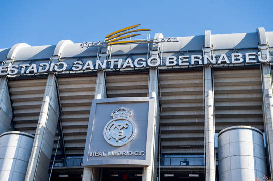 Exteriör över Santiago Bernabeu