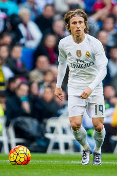 Real Madrids Luka Modric