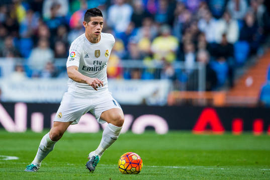 Real Madrids James Rodríguez