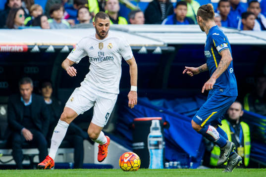 Real Madrids Karim Benzema