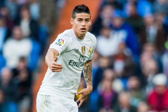 Real Madrids James Rodríguez
