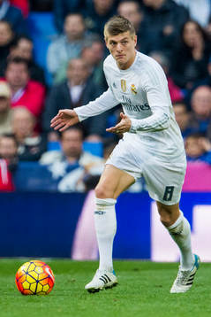 Real Madrids Toni Kroos