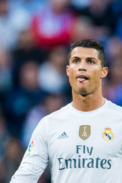 Real Madrids Cristiano Ronaldo