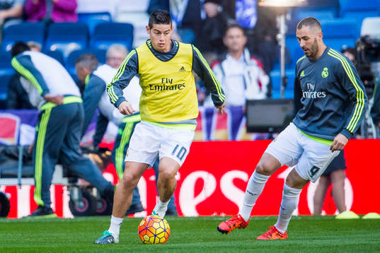 Real Madrids James Rodríguez