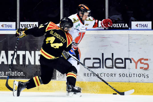 Brynäs Jacob Blomqvist och Örebros Marcus Weinstock