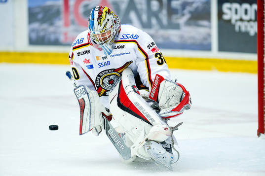 Luleås målvakt Filip Gustafsson