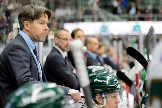 Färjestads ass.tränare Anders Karlsson
