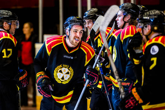 Brynäs Marc Zanetti jublar