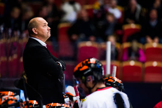 Örebros tränare Kent Johansson deppar