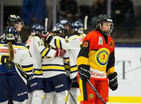 Skånes Johanna Kellander ser deppig ut