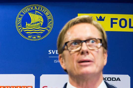 Svenska Ishockeyförbundets generalsekreterare Tommy