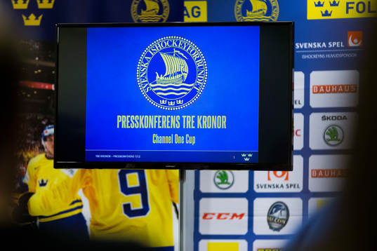 Tre Kronors förbundskapten Pär Mårts (ej i bild)