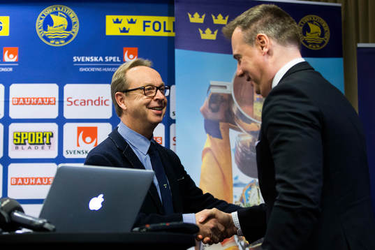 Tre Kronors förbundskapten Pär Mårts och