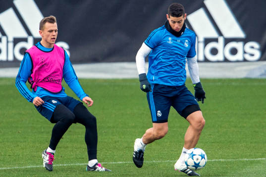 Real Madrids Denis Cheryshev, som spelade trots
