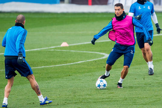 Real Madrids Cristiano Ronaldo
