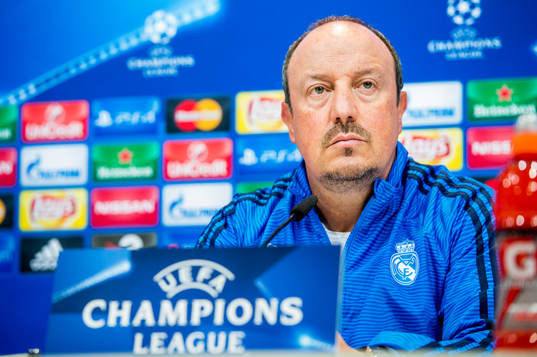 Real Madrids tränare Rafa Benítez