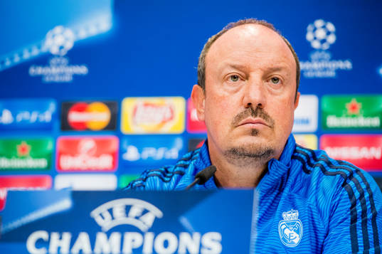 Real Madrids tränare Rafa Benítez
