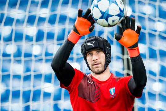 Malmö FFs målvakt Johan Wiland