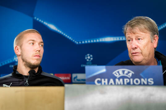 Malmö FFs Anton Tinnerholm tränare Åge Hareide