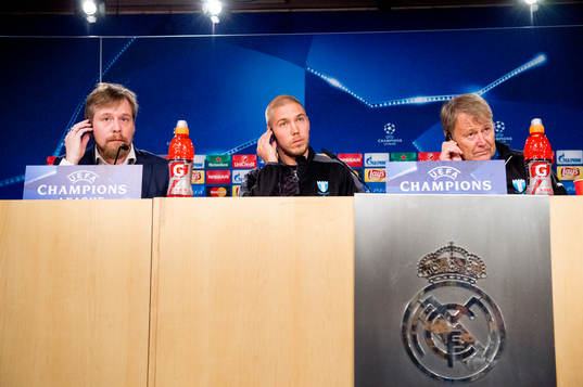 Malmö FFs kommunikationschef Peter Åhlander, Anton