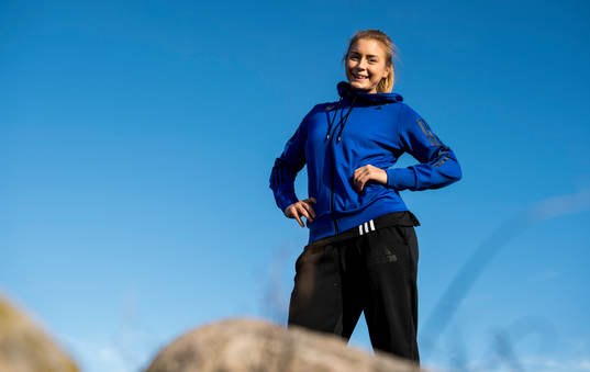 Bläddra bland fler bilder av Handboll, Dam, VM, Sverige, Pressträff & Träning