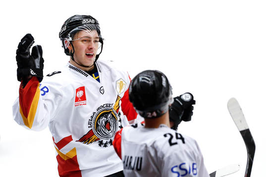 Luleås Johan Forsberg jublar
