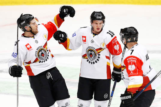 Luleås Toni Rajala jublar