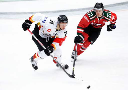 Luleås Johan Harju och Frölundas Nicklas Lasu