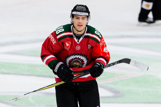 Frölundas Andreas Johnson jublar