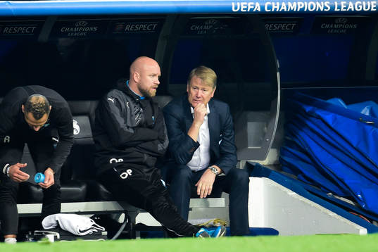 Malmö FFs assisterande tränare Olof Persson och tränare