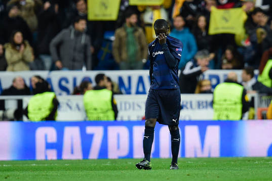 Malmö FFs Enoch Kofi Adu deppar