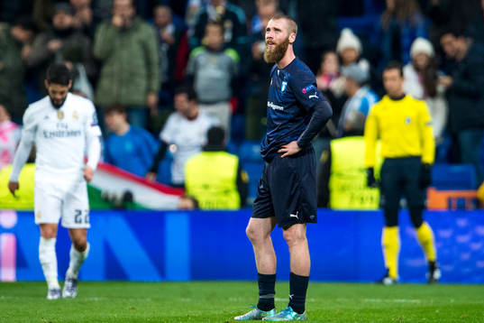 Malmö FFs Jo Inge Berget deppar