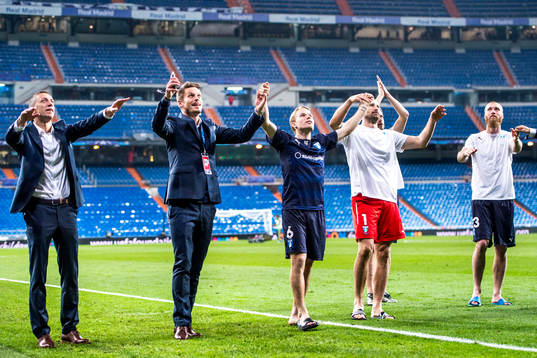 Malmö FFs Nikola Djurdjic, Markus Rosenberg Oscar Lewicki,